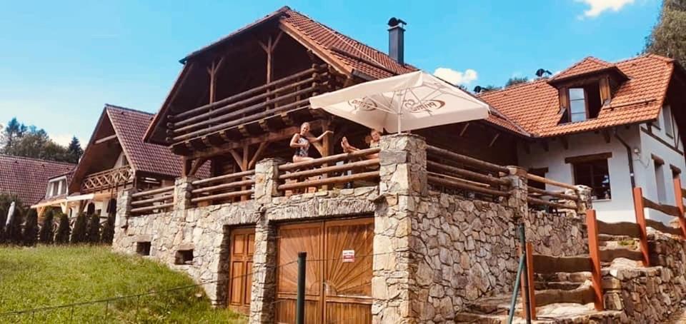 Apartmany Srub Jenisov Horní Planá Exterior foto