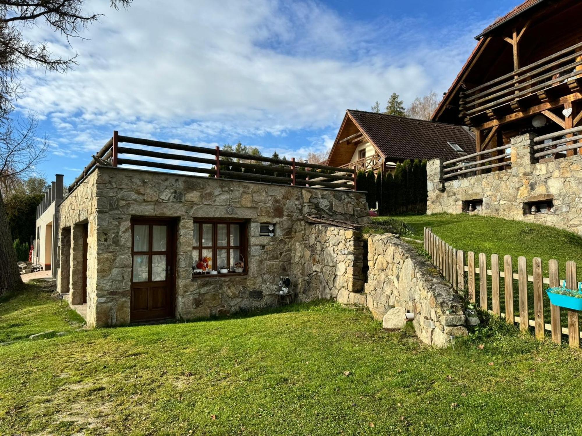 Apartmany Srub Jenisov Horní Planá Exterior foto
